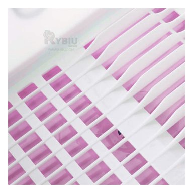 SET ESCURRIDOR RYBIU CO30399 ROSADO DISEÑO 2 NIVELES + PAPEL REGALO