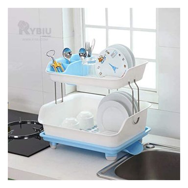 ESCURRIDOR RYBIU CO30398 CELESTE SECADOR DINAMICO VAJILLA 2N + REGALO AGENDITA