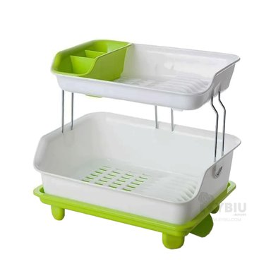 ESCURRIDOR RYBIU CO30400 VERDE COLADOR DURO CUBIERTOS + REGALO LIGAS PEINAR