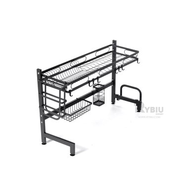 ESCURRIDOR RYBIU CO30406 NEGRO BANDEJA COCINA 65 CM + REGALO AGENDITA