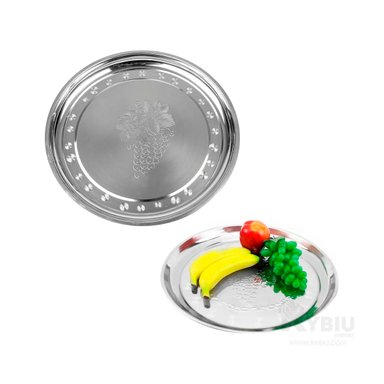 BANDEJA RYBIU CO30359 CHAROLA FIESTAS 40X40 CM + BANDERITAS ADHESIVAS