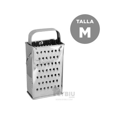 RALLADOR RYBIU CO30298 METAL RASPADOR FACIL LIMPIAR M + REGALO AGENDITA
