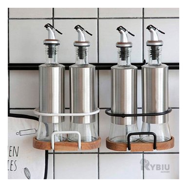 FRASCO RYBIU CO30354 TRANSPARENTE EFICIENTE ACEITE 500 ML + BANDERITAS ADHESIVAS