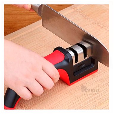 AFILADOR RYBIU CO30357 ROJO 3 MODOS MULTIFUNCIONAL + PAPEL REGALO