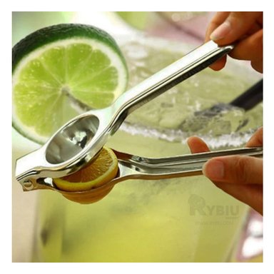 EXPRIMIDOR RYBIU CO30410 PLATEADO ESTRUJADOR CITRICOS + REGALO STICKERS