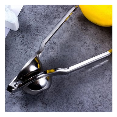 EXPRIMIDOR RYBIU CO30410 PLATEADO SURTIDOR SENCILLO + BANDERITAS ADHESIVAS