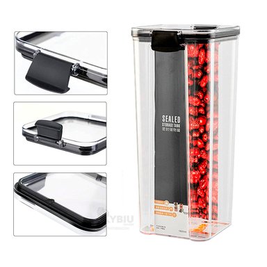 ORGANIZADOR RYBIU CO30412 TRANSPARENTE TARRO VERSATIL MANI 24X9 CM + REGALO STICKERS