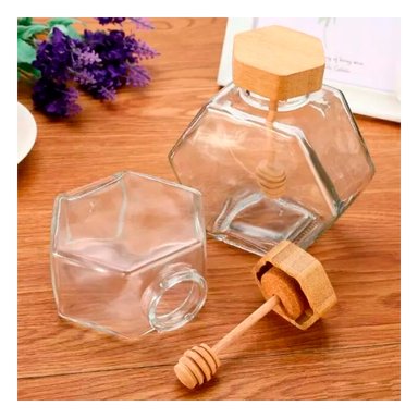 ENVASE RYBIU CO30413 TRANSPARENTE TARRO PRACTICO JUGO 380 ML + ENVOLTORIO REGALO