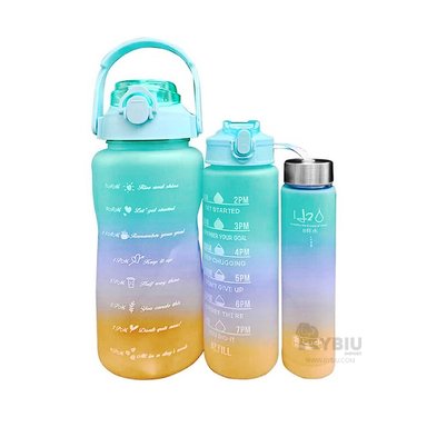 SET SURTIDO TOMATODOS RYBIU CO29592 TAPA CELESTE + ENVOLTORIO REGALO