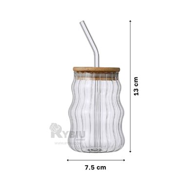 FRASCO UTIL PARA AGUA RYBIU CO32133 TRANSPARENTE +LIGAS DE REGALO