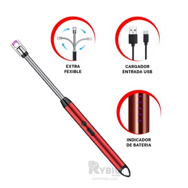 DISPOSITIVO RYBIU CO30507 ROJO EFICIENTE COCINA + BANDERITAS ADHESIVAS