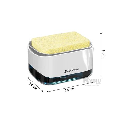 EXPENDEDOR RYBIU CO30192 BLANCO DURADERO + REGALO LIGAS PEINAR - 5