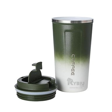 ENVASE EFICIENTE RYBIU VERDE CON BLANCO +BANDERITAS ADHESIVAS