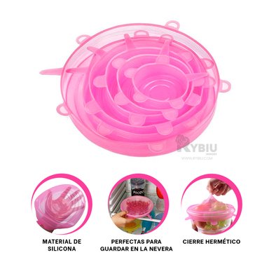 COBERTORES RYBIU CO30190 ROSADO ESTIRABLES + ENVOLTORIO REGALO