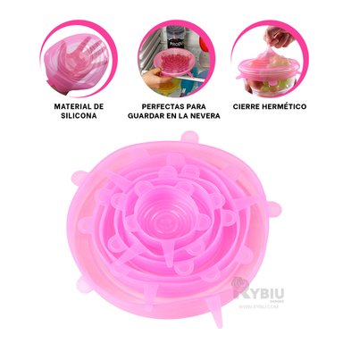 COBERTORES RYBIU CO30190 ROSADO REUTILIZABLES + REGALO STICKERS