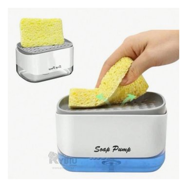 DOSIFICADOR RYBIU CO30192 BLANCO PONER JABON + ENVOLTORIO REGALO