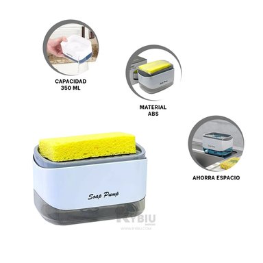 EXPENDEDOR RYBIU CO30192 BLANCO EFICAZ + BANDERITAS ADHESIVAS