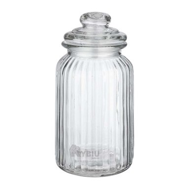 RECIPIENTE RYBIU CO29552 VIDRIO TRANSPARENTE VERSATIL 2 K + LIGAS REGALO