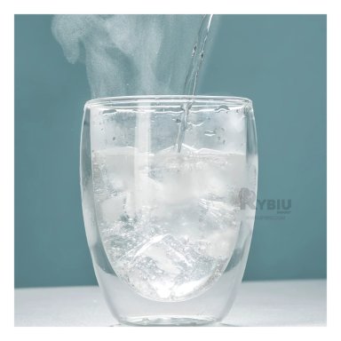 RECIPIENTE RYBIU CO32497 VIDRIO 350ML COBERTOR ROSADO + REGALO STICKERS