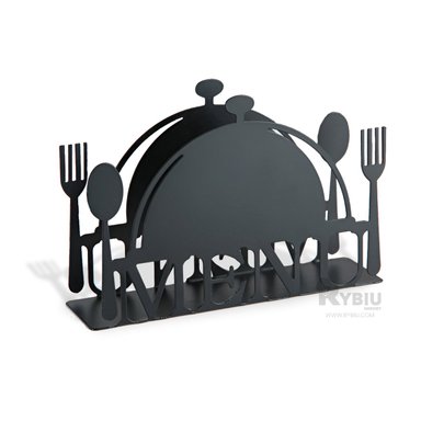 PORTASERVILLETAS PERSONAL EN NEGRO Y+LIGAS DE REGALO