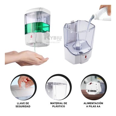 CONTENDOR RYBIU BLANCO CONTENEDOR VERSATIL 500 ML + REGALO AGENDITA - 4
