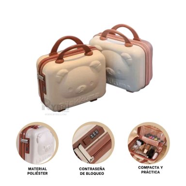 SET MALETIN RYBIU HO32347 OSO MULTIUSOS BEIGE + POST-IT ADHESIVOS