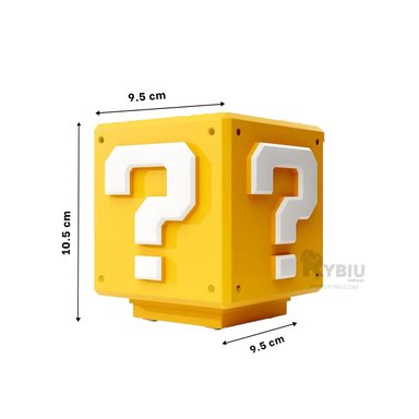 FARO RYBIU HO32369 AMARILLO CUBICO DIBUJO ANIMADO + GIFT STICKERS - 5