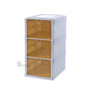 ORGANIZADOR RYBIU HO32422 BLANCO ESTABLE CON TAPA AMBAR + ENVOLTORIO REGALO