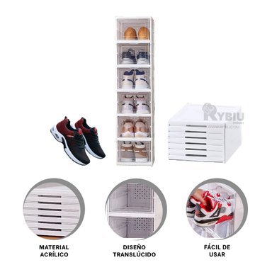 ORGANIZADOR RYBIU HO32420 BLANCO ZAPATOS + GIFT MINIAGENDA - 4