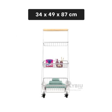 ORGANIZADOR RYBIU HO32417 BLANCO EL HOGAR + REGALO AGENDITA - 5