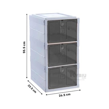 ORGANIZADOR RYBIU HO32421 BLANCO PRACTICO CON TAPA NEGRO + GIFT STICKERS - 5