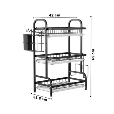 SET SOPORTE RYBIU HO32423 NEGRO TABLA BANDEJAS + REGALO AGENDITA