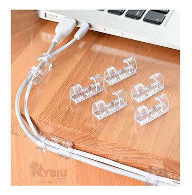 CLIPS DE PLASTICO CARGADOR EN TRANSPARENTE Y+PAPEL DE REGALO