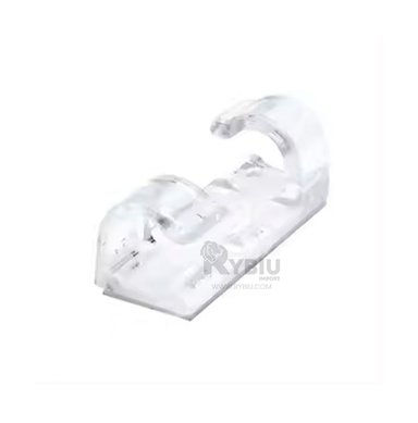 ORGANIZADOR DE CABLES TRANSPARENTE Y+BANDERITAS ADHESIVAS