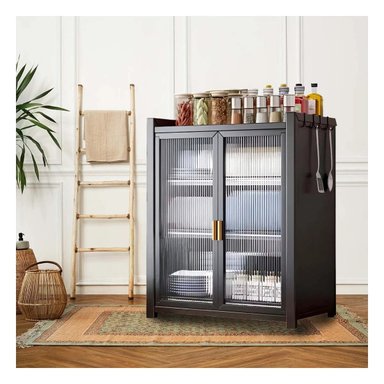 ESCURRIDOR RYBIU HO32429 NEGRO ESCURREPLATOS 3 NIVELES + LIGAS REGALO