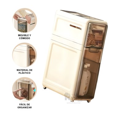 CLOSET RYBIU BEIGE VERSATIL + BANDERITAS ADHESIVAS