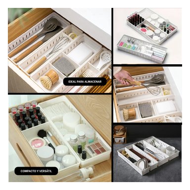 CONTENEDOR RYBIU BLANCO VERSATIL 34.6X12X5CM + ENVOLTORIO REGALO