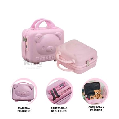 SET MALETIN RYBIU HO32346 OSITO ROSADO + POST-IT ADHESIVOS