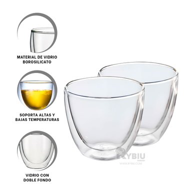 COPA FUNCIONAL PARA LIQUIDOS DE DOBLE CAPA RYBIU 665 +GIFT STICKERS - 3