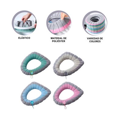 SET COJIN RYBIU HO29780 MULTICOLOR LETRINA ACOLCHADO + ENVOLTORIO REGALO