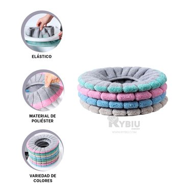 SET COJIN RYBIU HO29780 MULTICOLOR BAÑO + GIFT STICKERS