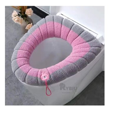 CUBIERTA SUAVE PARA RETRETE MULTICOLOR Y+PAPEL DE REGALO