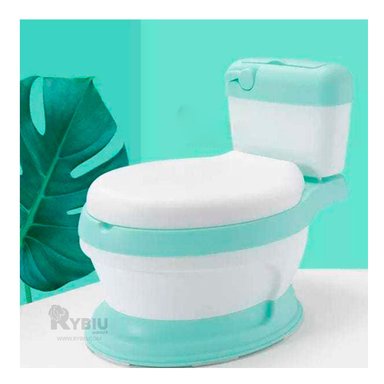 INODORO RYBIU HO30755 ASIENTO IDONEO BEBE + REGALO LIGAS PEINAR VERDE - 3