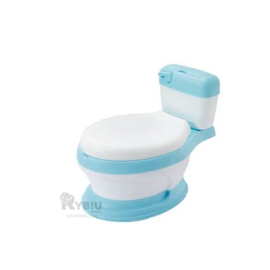 INODORO RYBIU HO30756 BACIN COMODO + REGALO STICKERS CELESTE