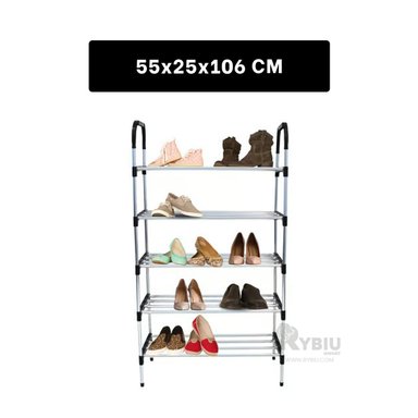 SOPORTE RYBIU HO30844 NEGRO PRACTICO CALZADO + BANDERITAS ADHESIVAS - 5