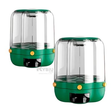 DISPENSADOR RYBIU CO30397 VERDE FUNCIONAL MOVIL 9KG + PAPEL REGALO