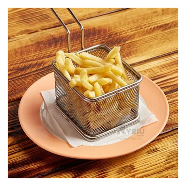 CANASTO FREIDOR RYBIU 1105 PLATEADO CANASTA FREIDORA + ENVOLTORIO REGALO