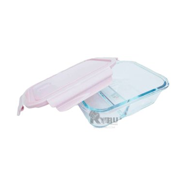 RECIPIENTE PARA ESTOFADOS RYBIU CO30470 VIDRIO ROSADO +GIFT STICKERS