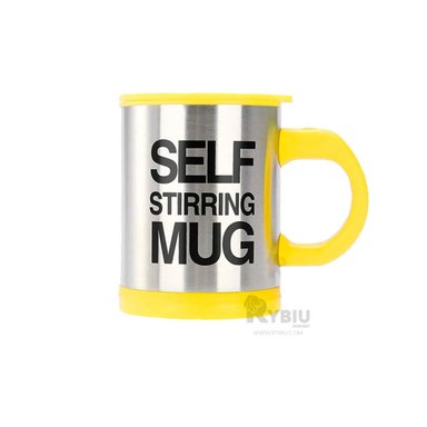 TAZA RYBIU REMOVEDORA DE 400ML+ PAPEL DE REGALO CO30471 AMARILLO