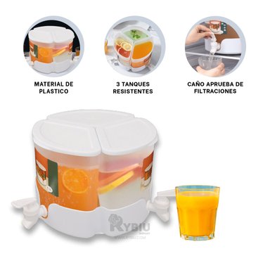EXPENDEDOR RYBIU CO30393 BLANCO UTIL LIQUIDOS + BANDERITAS ADHESIVAS - 2